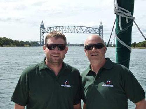 Ryan Helling and Lou Morgan © Cornell Sailing Events